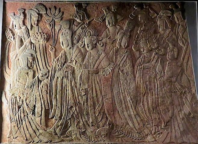 Empress's procession relief.