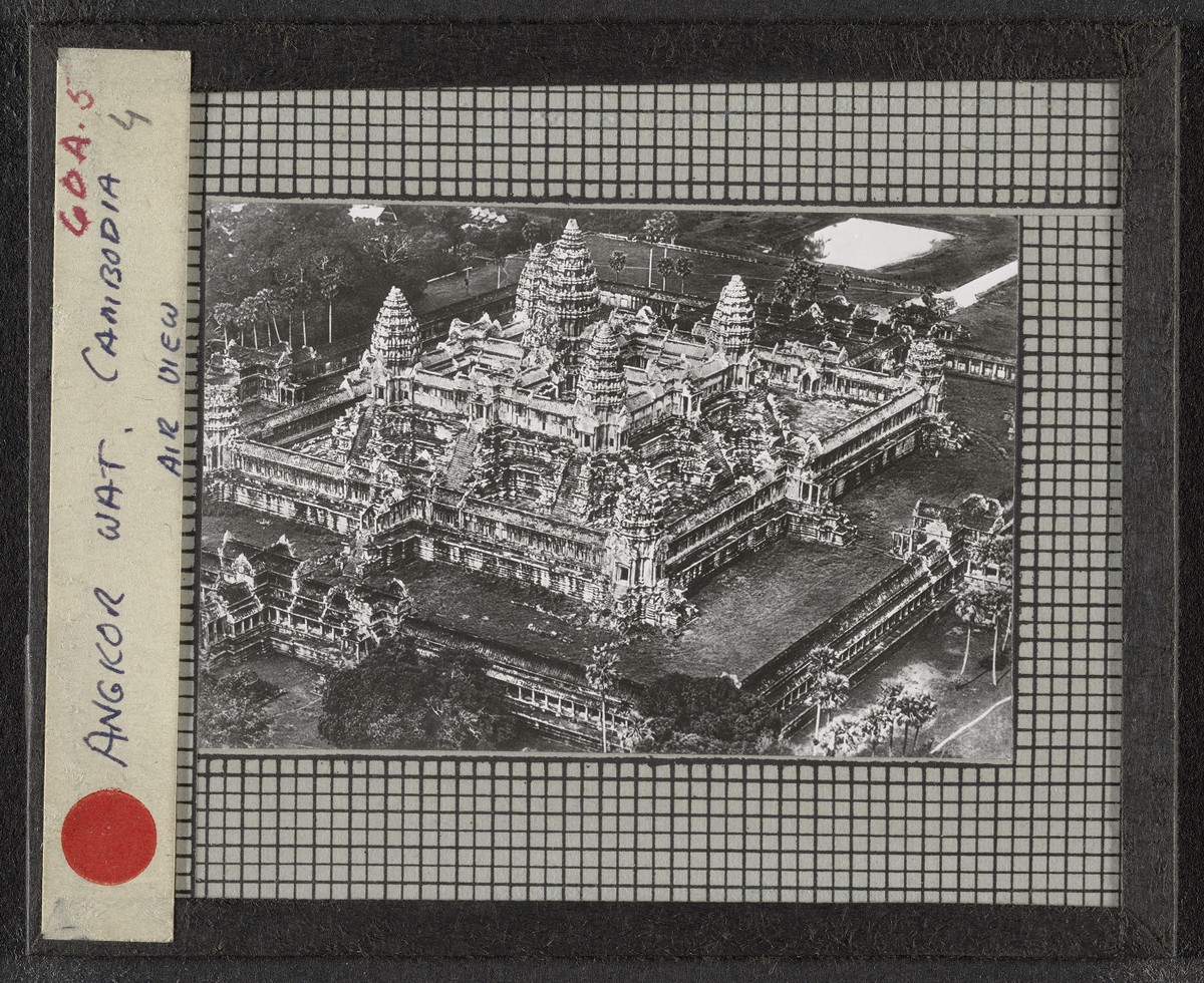 Angkor Wat, aerial view.